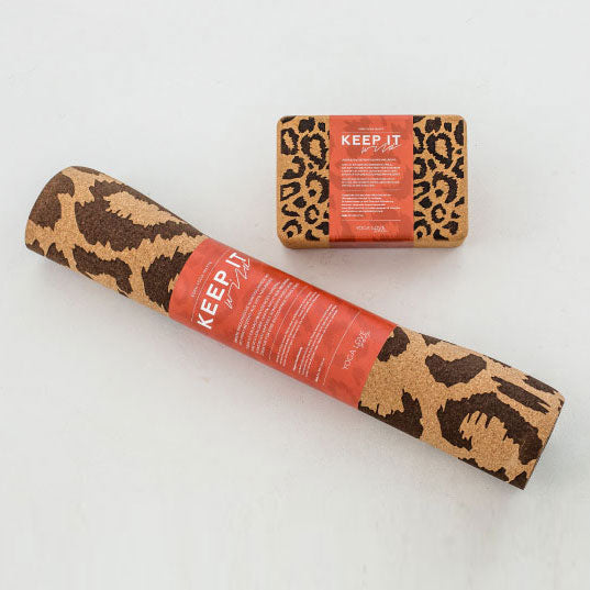 KORK-BUNDLE: YOGAMATTE & BLOCK