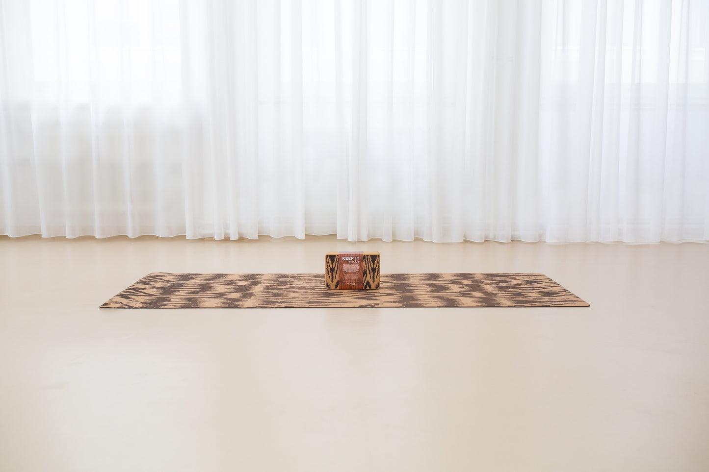 KORK-BUNDLE: YOGAMATTE & BLOCK