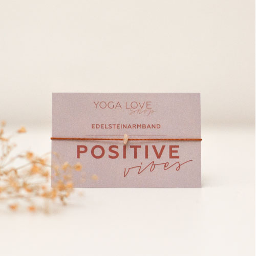 EDELSTEIN ARMBAND - POSITIVE VIBES