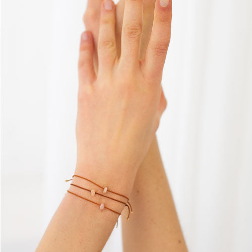 EDELSTEIN ARMBAND - POSITIVE VIBES