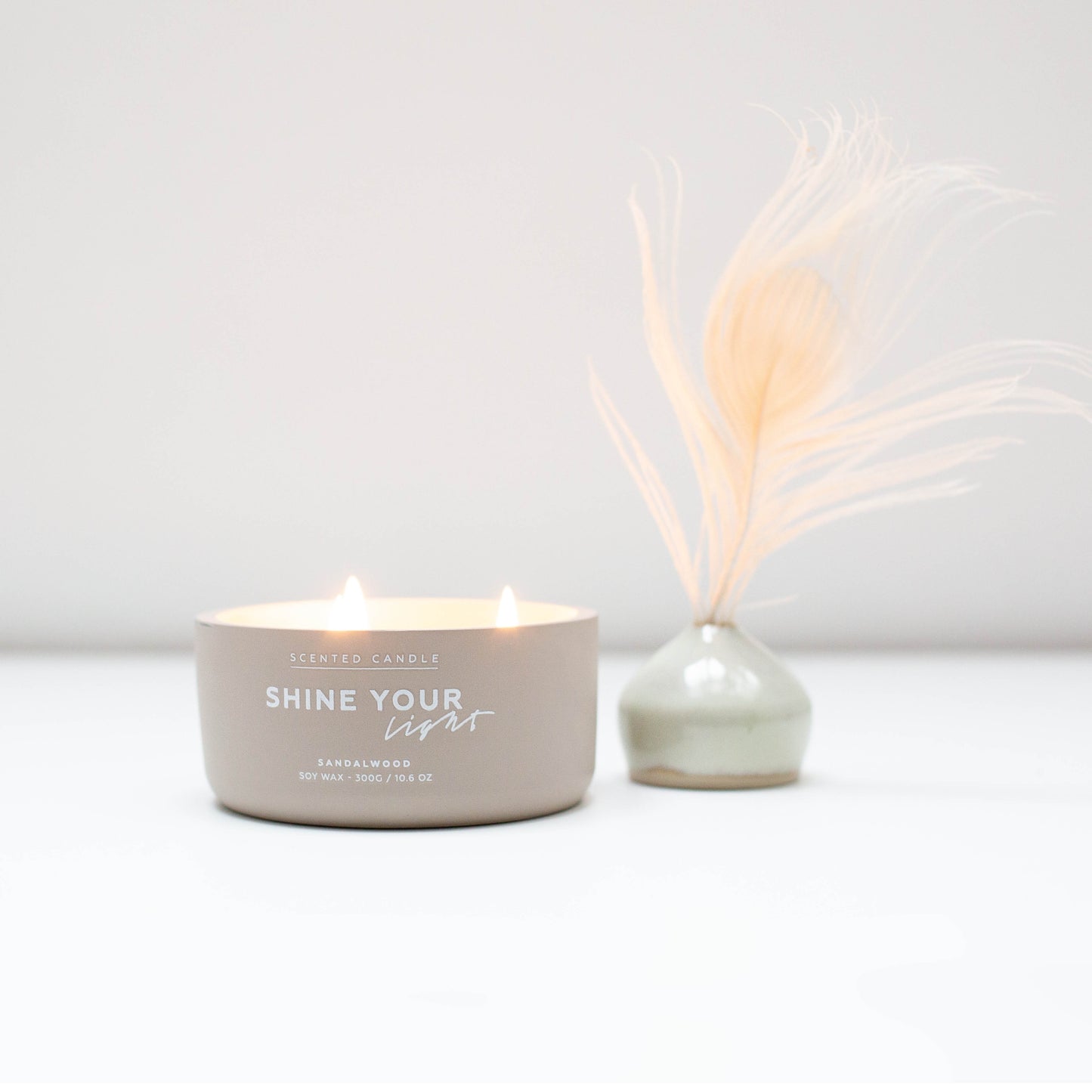 SHINE YOUR LIGHT - SCENTED CANDLE